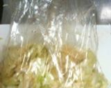 道具いらず！和えるだけキャベツのおつまみ作り方2写真