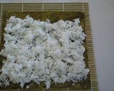 豚のしょうが焼きＤｅ巻き寿司作り方5写真