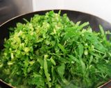 しらすと大根の葉炒め作り方2写真