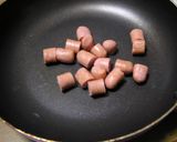 簡単☆ウインナ丼♪作り方1写真