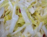 冬に美味しい白菜で辣白菜　ラーパーツァイ作り方3写真