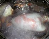 イカのわた入りのミンチ詰め筒煮作り方8写真