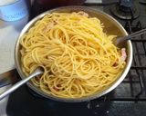 【シンプルパスタ】カルボナーラ作り方4写真