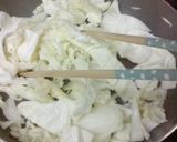 きゃべつとアンチョビのトマトソースパスタ作り方2写真
