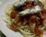 きゃべつとアンチョビのトマトソースパスタ作り方8写真