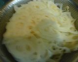 レンコンの牛肉入りきんぴら作り方2写真