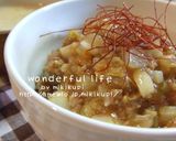 ピリ辛★とろ～り白菜とひき肉のあんかけ丼作り方4写真
