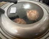 🥩本格 和牛脂×和牛挽肉 ハンバーグ作り方15写真