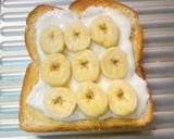 ミロでヨーグルトバナナトースト🍞作り方3写真