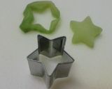 ブロッコリーの茎でキラキラ★お星さま☆作り方3写真