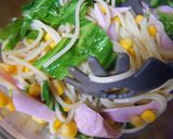 おさかなのソーセージパスタ作り方3写真