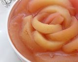 簡単華やか☆リンゴとミルクの薔薇ゼリー作り方6写真
