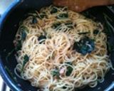 ☆ほうれん草とシーチキンの和風パスタ☆作り方3写真
