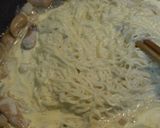 おいしい～☆とんこつカルボナーラ麺♪作り方4写真