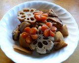 超簡単飾り切り☆人参のねじり梅っ!作り方12写真