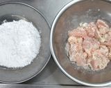 【 鶏むね肉のザクザク揚げ ごま味噌だれ 〗作り方7写真