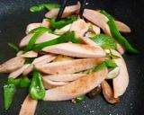 おさかなソーセージのゴマ風味炒め作り方2写真