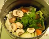 野菜と鶏のスープDE雑煮作り方1写真