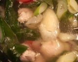 野菜と鶏のスープDE雑煮作り方3写真
