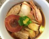 野菜と鶏のスープDE雑煮作り方5写真