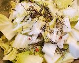 白菜としめじの浅漬け作り方3写真