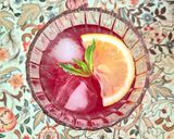紫バジルのシェルベット❀トルコ料理作り方5写真