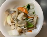 お一人様簡単洋風梅ガパオ味豆腐野菜炒め作り方10写真