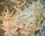 鰯と牛蒡の黄金コンビで☆クリームパスタ作り方1写真