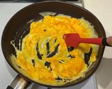 優しい味わい♪えのきとふんわり卵の和風炒め作り方2写真