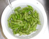 枝豆(最高の茹で方)作り方1写真
