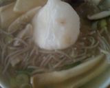 年越した手打ちそば with 丸餅!作り方4写真