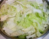 ウマッ♡白菜のポン酢ショウガ焼き作り方1写真