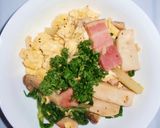 シャキシャキいい音　セロリ炒め作り方7写真