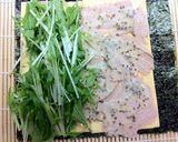 つまんで食べてね！サラダ巻き作り方6写真