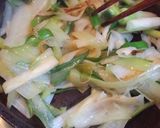 焼き冷ましのお餅でネギ餅♪作り方3写真