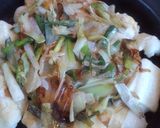 焼き冷ましのお餅でネギ餅♪作り方6写真
