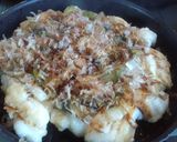 焼き冷ましのお餅でネギ餅♪作り方9写真