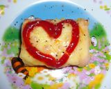 とろ～り☆簡単♪もちピザ作り方3写真