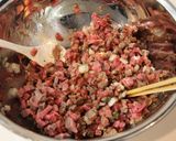 ローストビーフで♡牛肉のタルタルステーキ作り方2写真