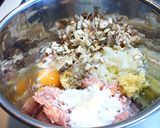 鶏ひき肉のふわふわ団子作り方4写真