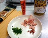 自炊初心者へ♪ベーコン入りペペロンチーノ作り方1写真