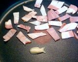 自炊初心者へ♪ベーコン入りペペロンチーノ作り方3写真