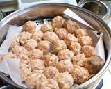 鶏ひき肉のふわふわ団子作り方5写真