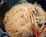 自炊初心者へ♪ベーコン入りペペロンチーノ作り方9写真