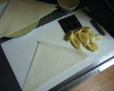 チョコバナナ春巻き作り方1写真