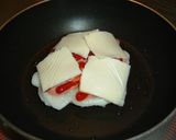 ◇切り餅１個で！簡単ピザ♪◇作り方4写真