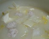 鍋にもok☆レンジでえのきin鶏団子☆作り方4写真