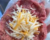 チーズinハンバーグ絶品‼︎作り方3写真