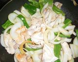 簡単!!野菜も一緒に!!豚のしょうが焼き作り方3写真