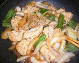簡単!!野菜も一緒に!!豚のしょうが焼き作り方4写真